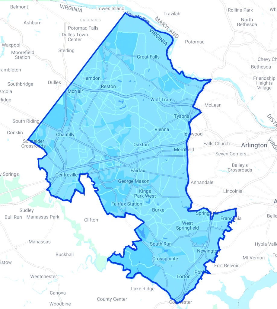 Map of Virginia's 11th Congressional District (Click for PDF)